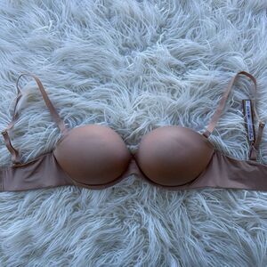 Skims Ultimate Push Up Strapless Bra Clay Size 32DDD